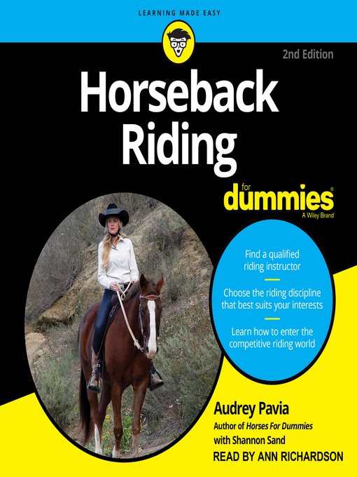 Title details for Horseback Riding For Dummies by Audrey Pavia - Available